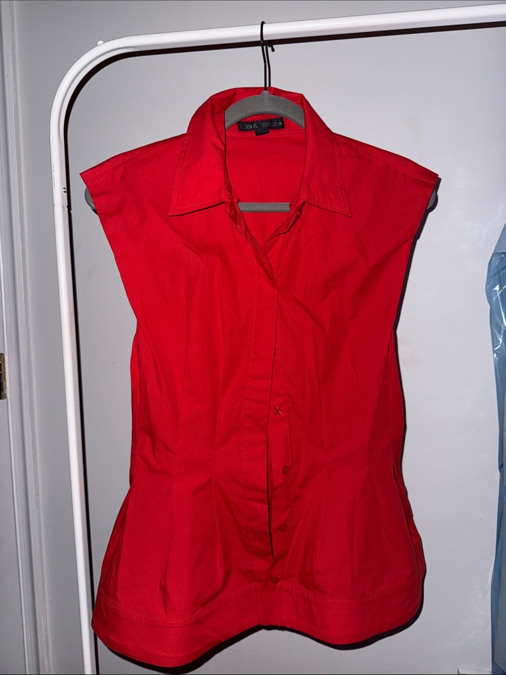 Zara Bright Button-Down Shirt